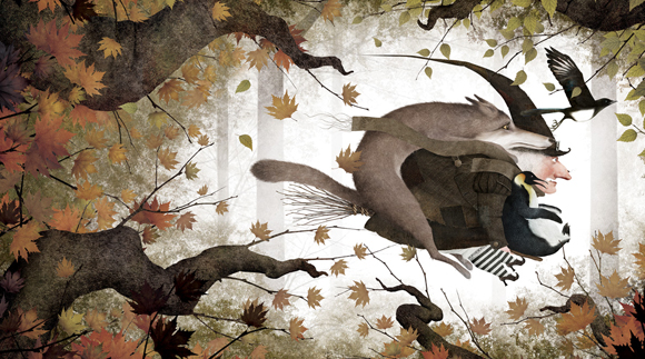 Ilustración de Brujarella