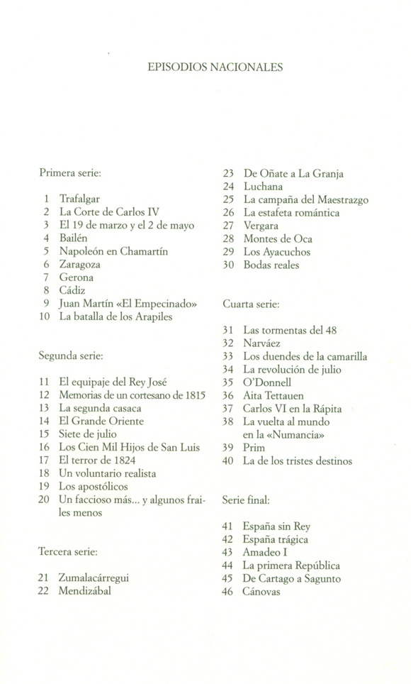 Ilustración de Trafalgar. Episodios Nacionales, 1