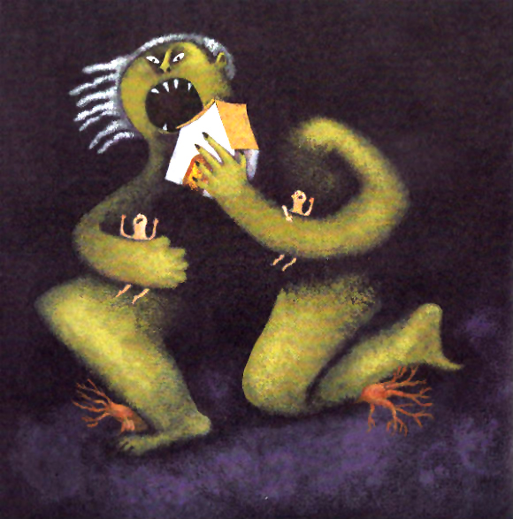 Ilustración de Entre monstruos