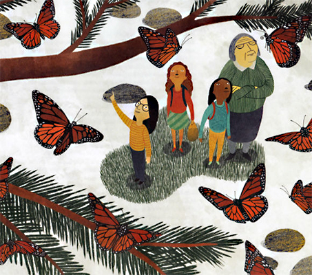 Ilustración de María la Monarca