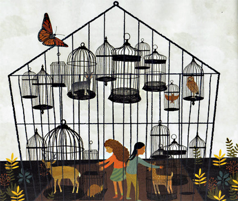 Ilustración de María la Monarca