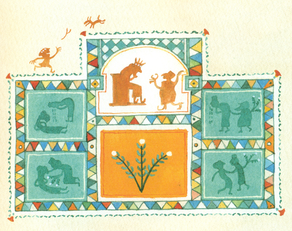 Ilustración de Del maravilloso libro de Calila y Dimna