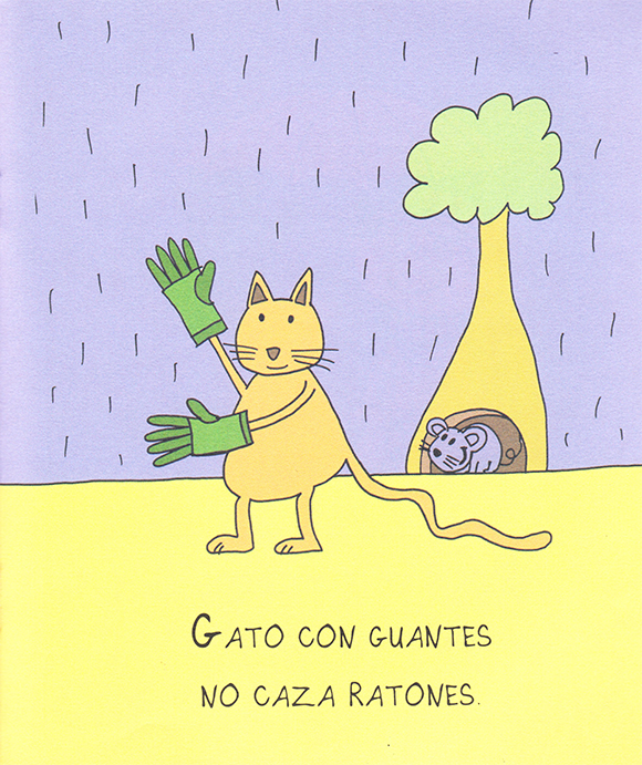 Ilustración de Llueve