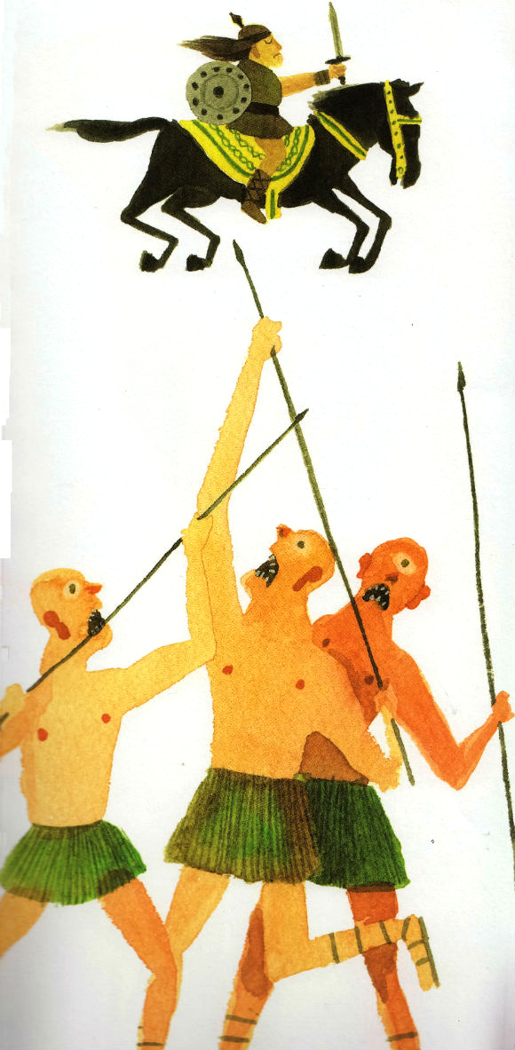 Ilustración de Bárbaro