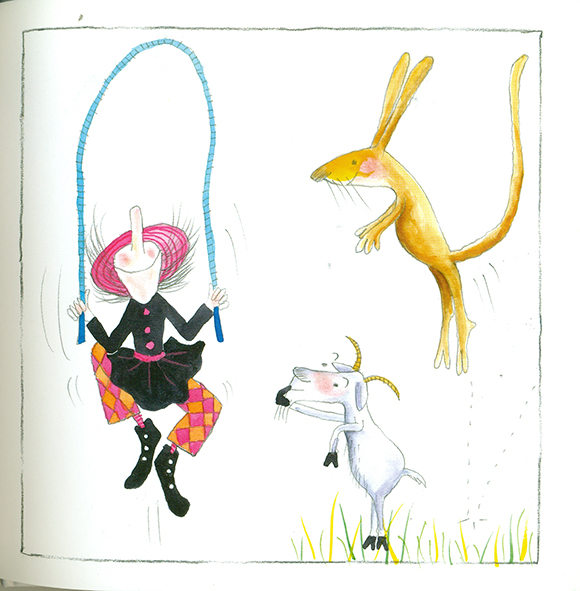 Ilustración de Saltarines