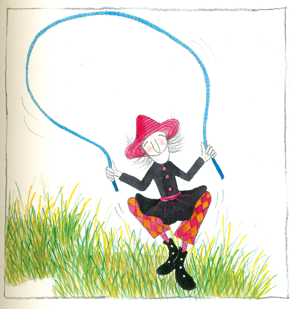 Ilustración de Saltarines