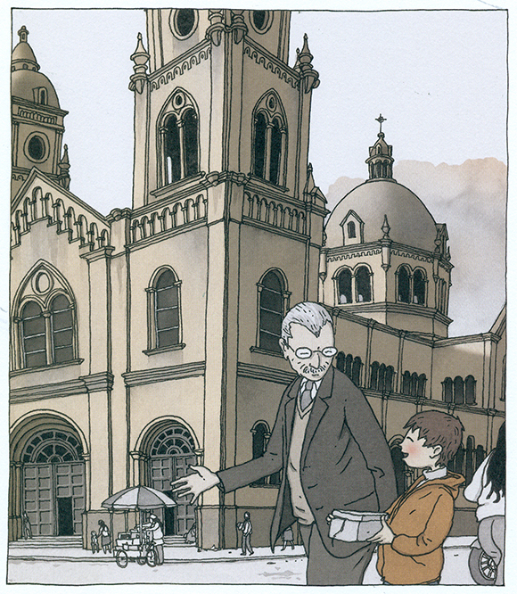 Ilustración de El edificio