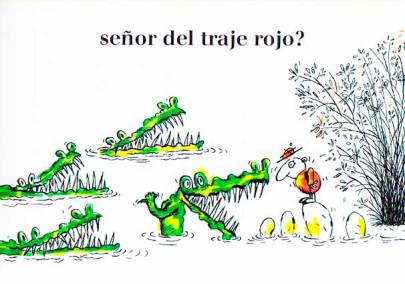 Ilustración de El río de los cocodrilos