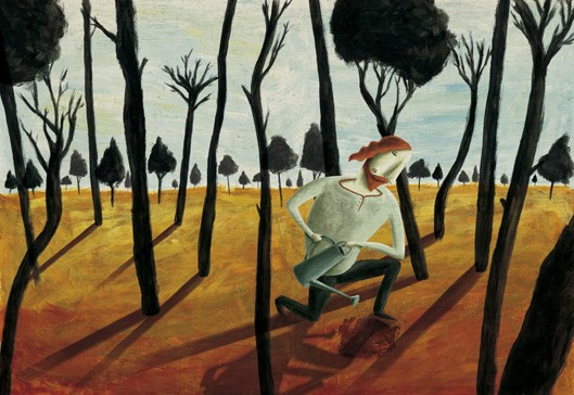 Ilustración de Después de la lluvia