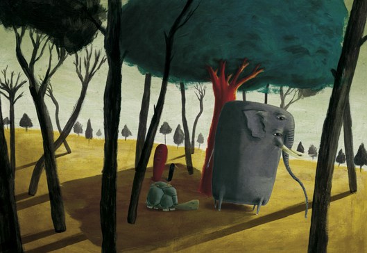 Ilustración de Después de la lluvia