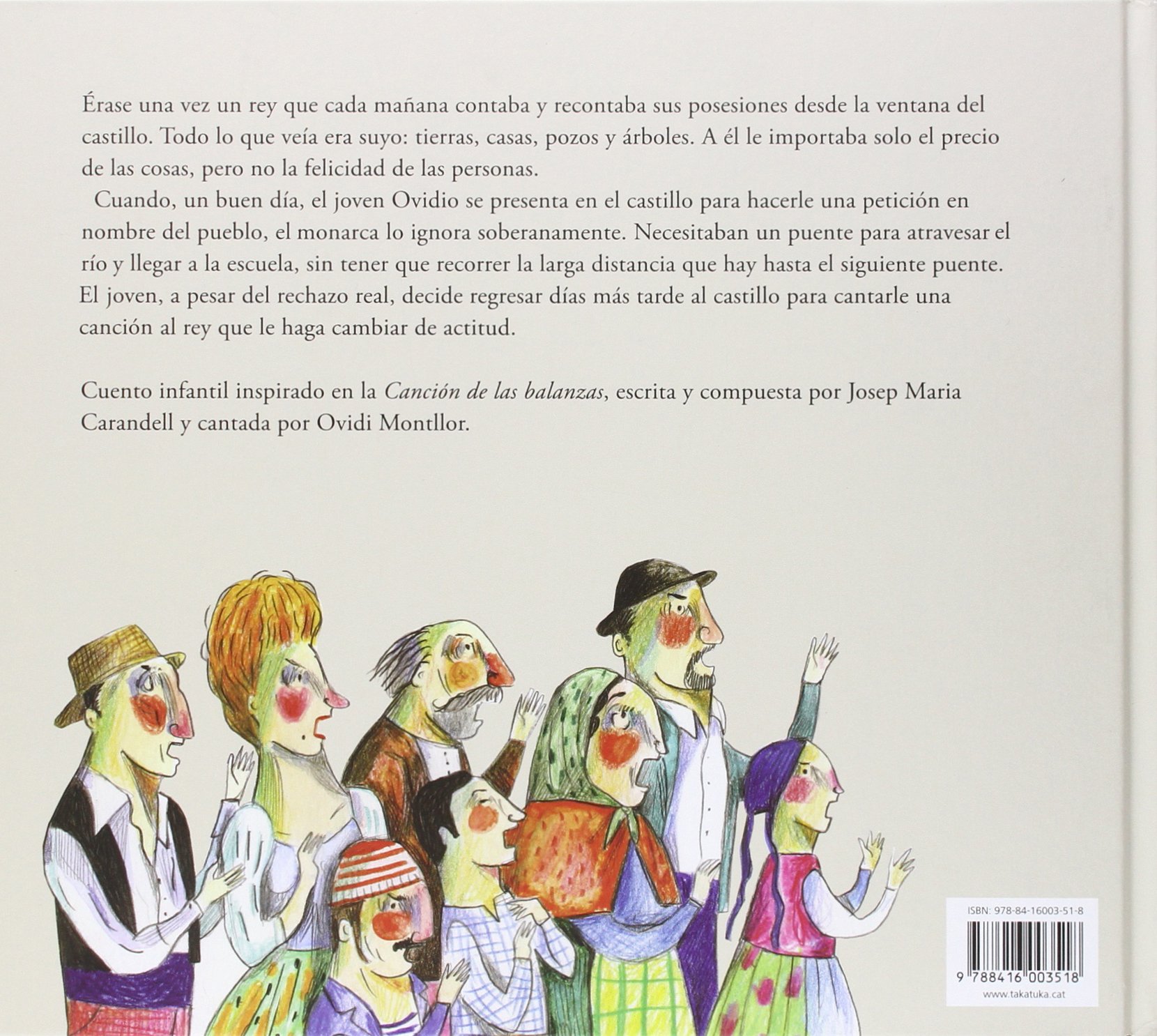 Ilustración de La canción de las balanzas