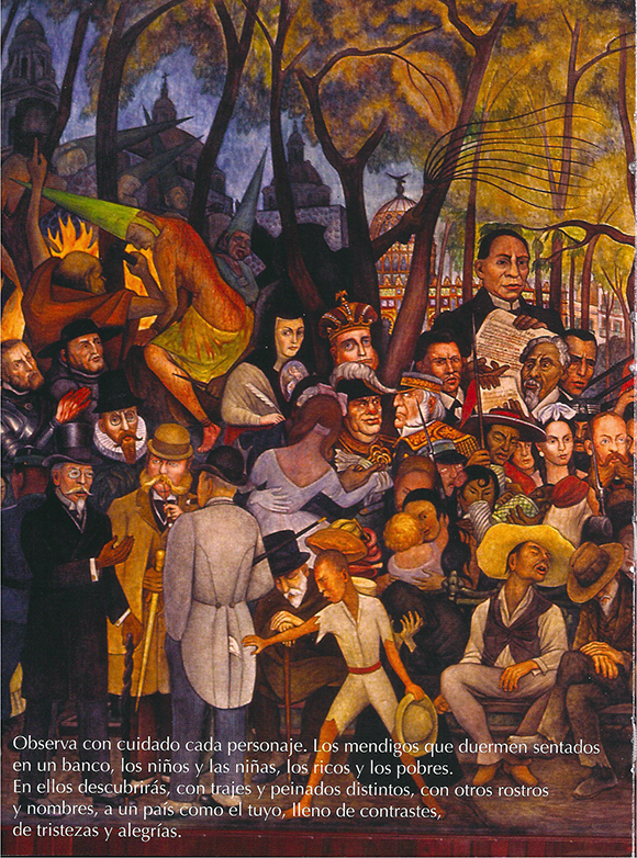 Ilustración de Una América diversa. El idioma silente de las formas