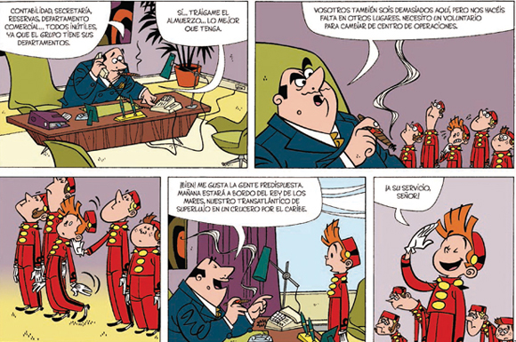 Ilustración de Pánico en el Atlántico