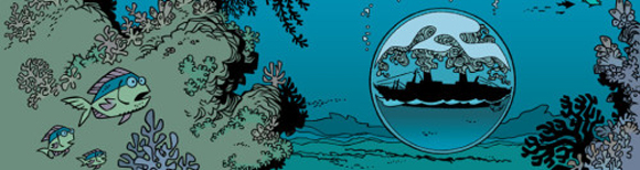 Ilustración de Pánico en el Atlántico