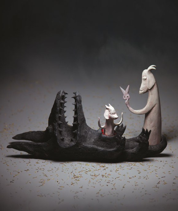Ilustración de huesos cantores