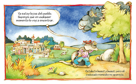 Ilustración de El mandado del tatú