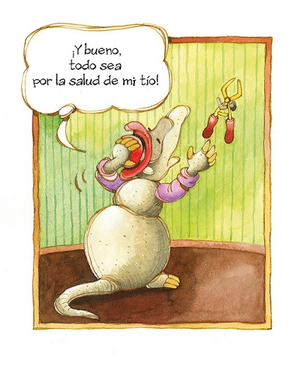Ilustración de El mandado del tatú