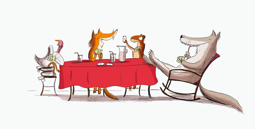 Ilustración de El festín de Navidad
