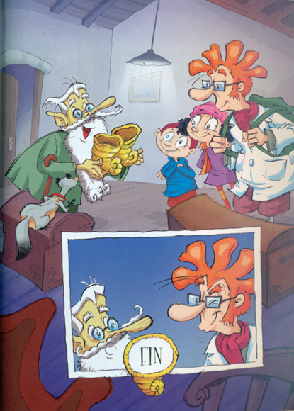 Ilustración de diario del Profesor Clik