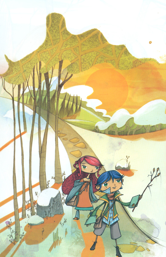 Ilustración de Hansel y Gretel: El retorno de la bruja