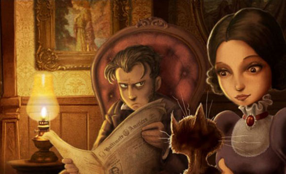 Ilustración de Delirios de amor y muerte