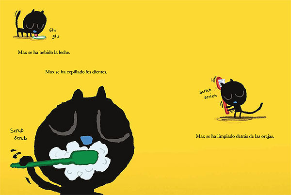 Ilustración de Max dice buenas noches