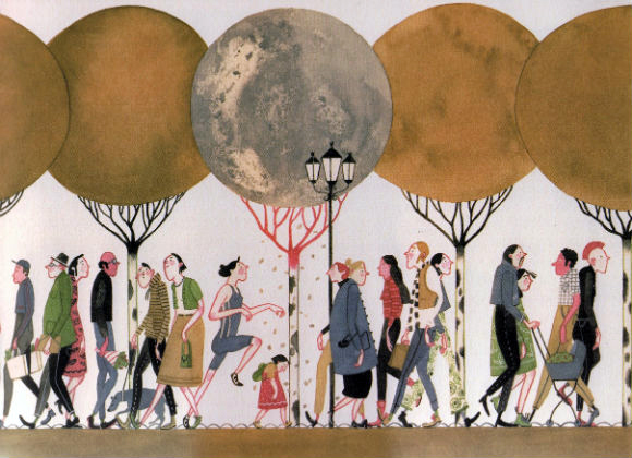 Ilustración de La enorme nada 