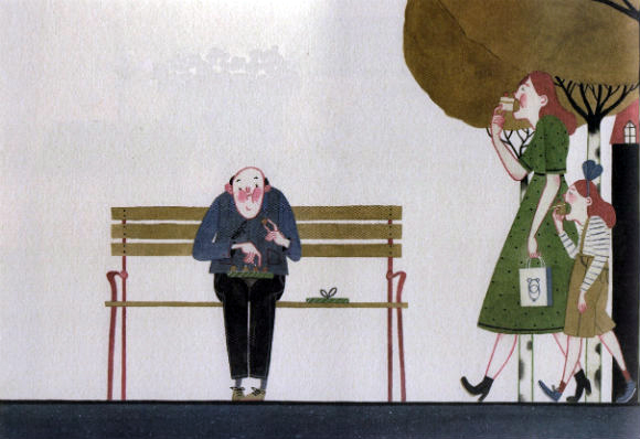 Ilustración de La enorme nada 