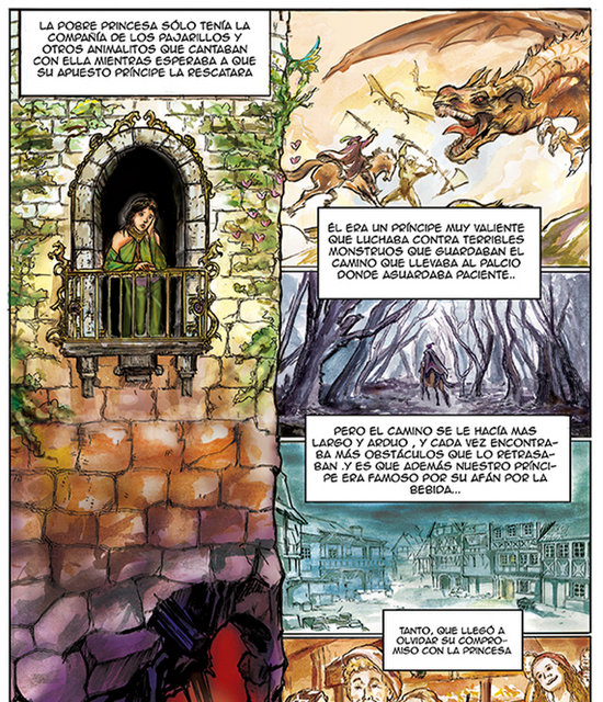 Ilustración de Érase una vez un cuento