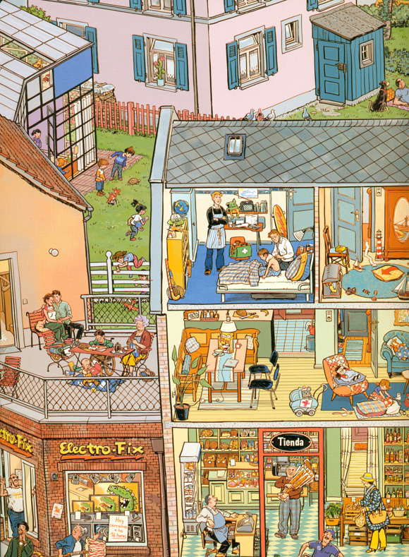 Ilustración de Nuestra casa. Una historia en dibujos