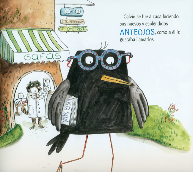 Ilustración de ¡Calvin, ten cuidado!