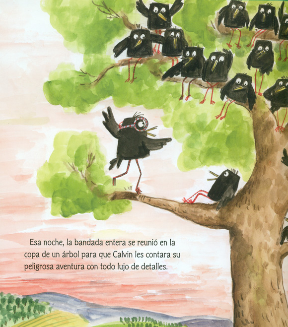 Ilustración de ¡Calvin, ten cuidado!