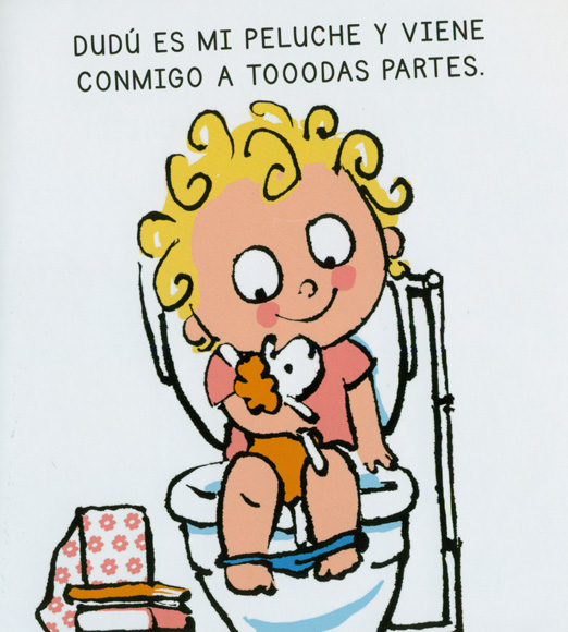 Ilustración de Pepo y Dudú