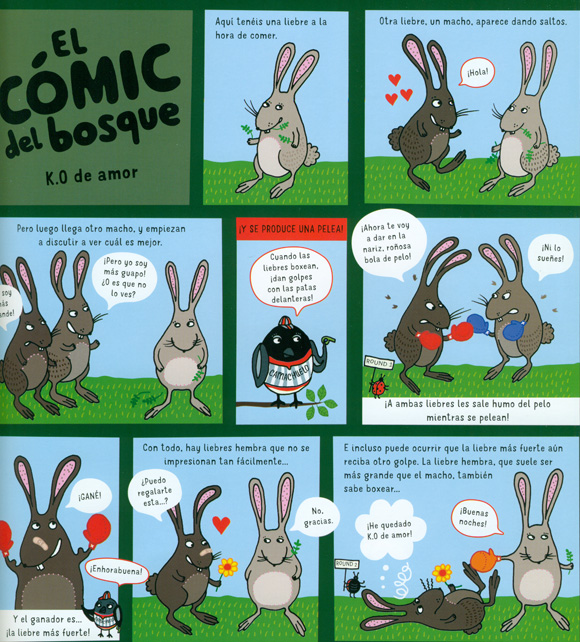 Ilustración de Animales del BOSQUE