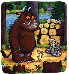 Ilustración de El grúfalo
