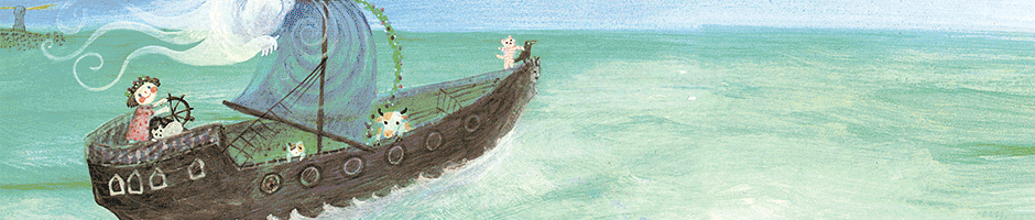 Ilustración de El barco de Camila