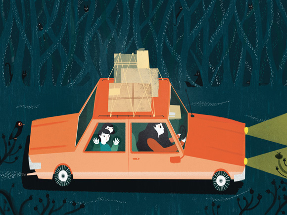 Ilustración de El viaje