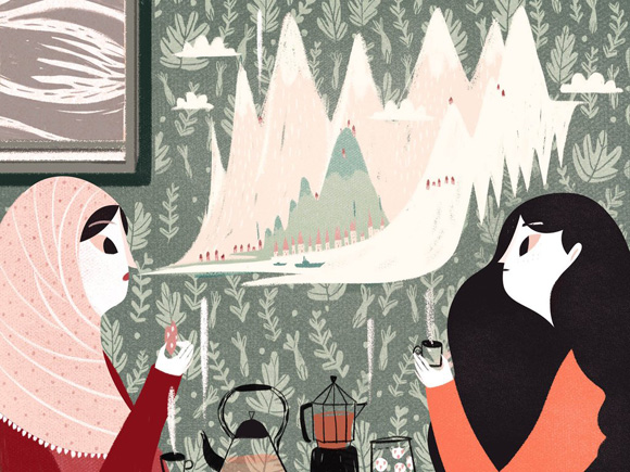 Ilustración de El viaje