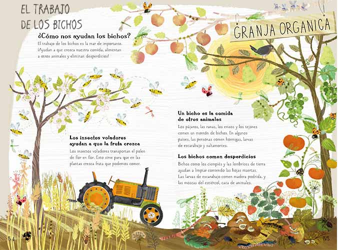 Ilustración de El Gran Libro de los Bichos