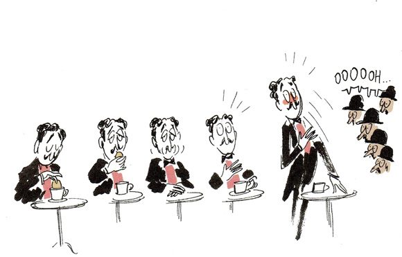 Ilustración de Comedia Literaria