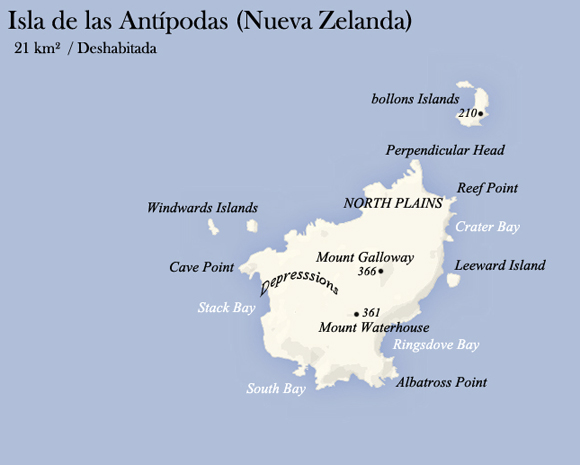 Ilustración de Atlas de islas remotas