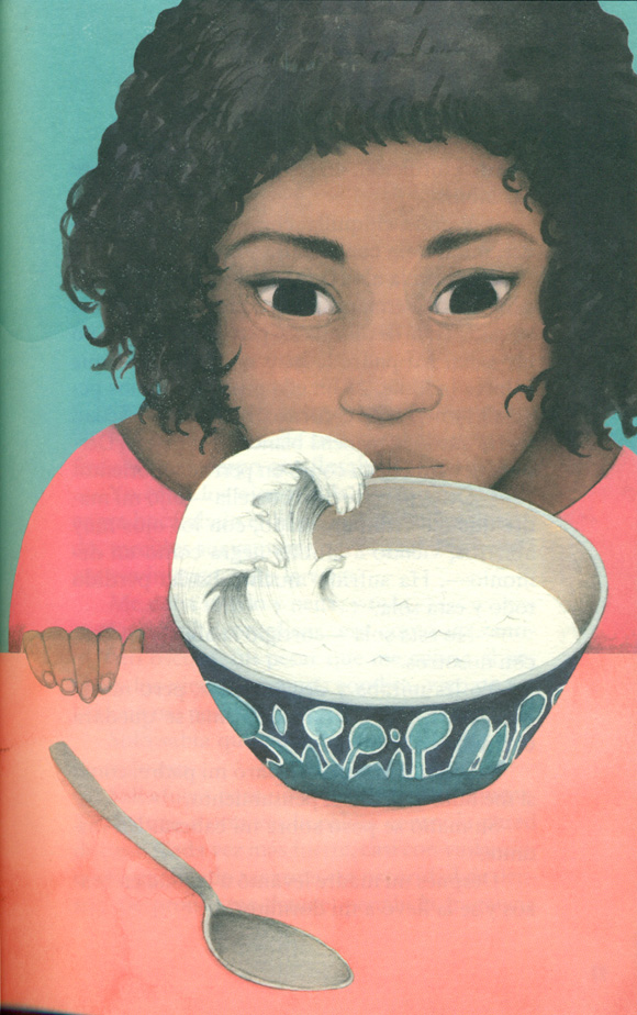 Ilustración de Alma y la isla