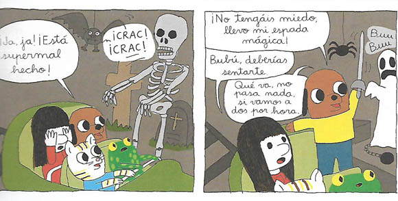 Ilustración de Ana y Froga. Una pandilla desastrosa