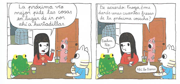 Ilustración de Ana y Froga. Una pandilla desastrosa