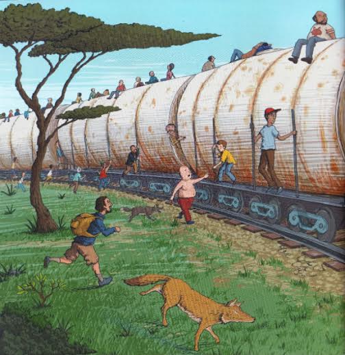 Ilustración de Dos conejos blancos