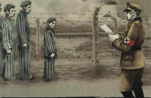 Ilustración de El mago de Auschwitz