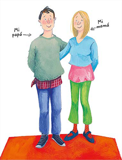 Ilustración de A veces mis padres se enfadan