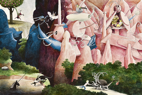 Ilustración de El Bosco