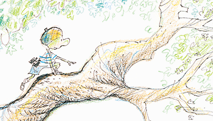 Ilustración de Mi gran árbol