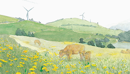 Ilustración de Dientes de león